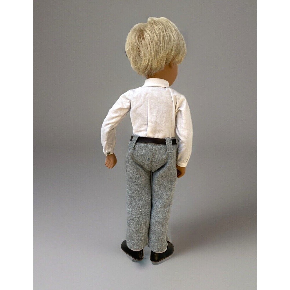 Gregor Sasha Doll 314 S Blonde‎ School Boy Dressed Original Clothes Trendon - Picture 6 of 9